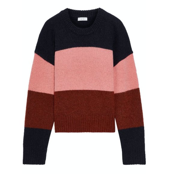 A.L.C. Morrison Alpaca-Blend Color-Block Sweater - Picture 2 of 15